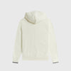 Fred Perry Tipped Hooded Sweatshirt - Ecru - Back