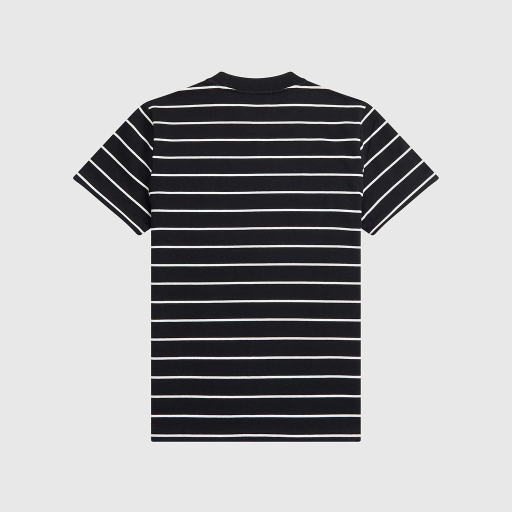 Fred Perry Two Colour Stripe T BlackFred Perry Two Colour Stripe T Black - Back