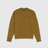 Fred Perry Crew Neck Sweatshirt - Dark Caramel Front