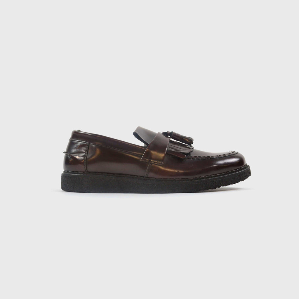 Fred Perry Tassle Loafer Side View 