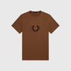 Fred Perry SS Circle Branding Tee Front 