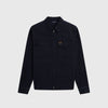 Fred Perry Heavy Twill Overshirt - Navy - Front