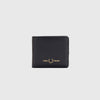 Fred Perry Scotch Grain Textured PU B Wallet - Black - Front