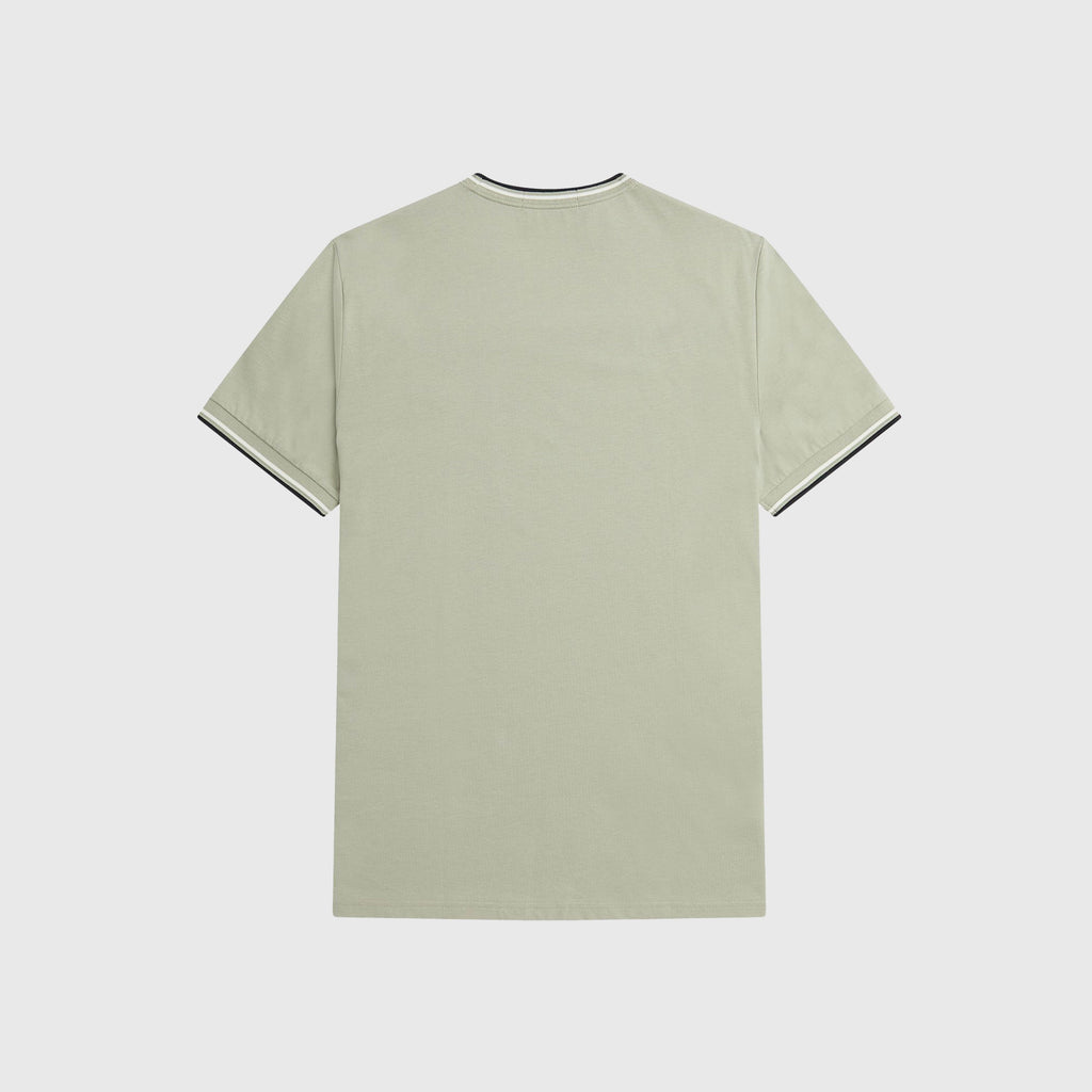 Fred Perry Twin Tipped T-shirt - Seagrass - Back