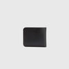 Fred Perry Burnished Leather B-Fold Wallet - Black
