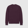 Fred Perry Classic Crew Neck Jumper - Rich Mahogany Back
