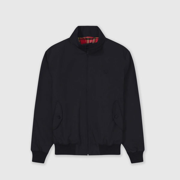 Fred Perry Made In England Harrington - 102 Black Front 