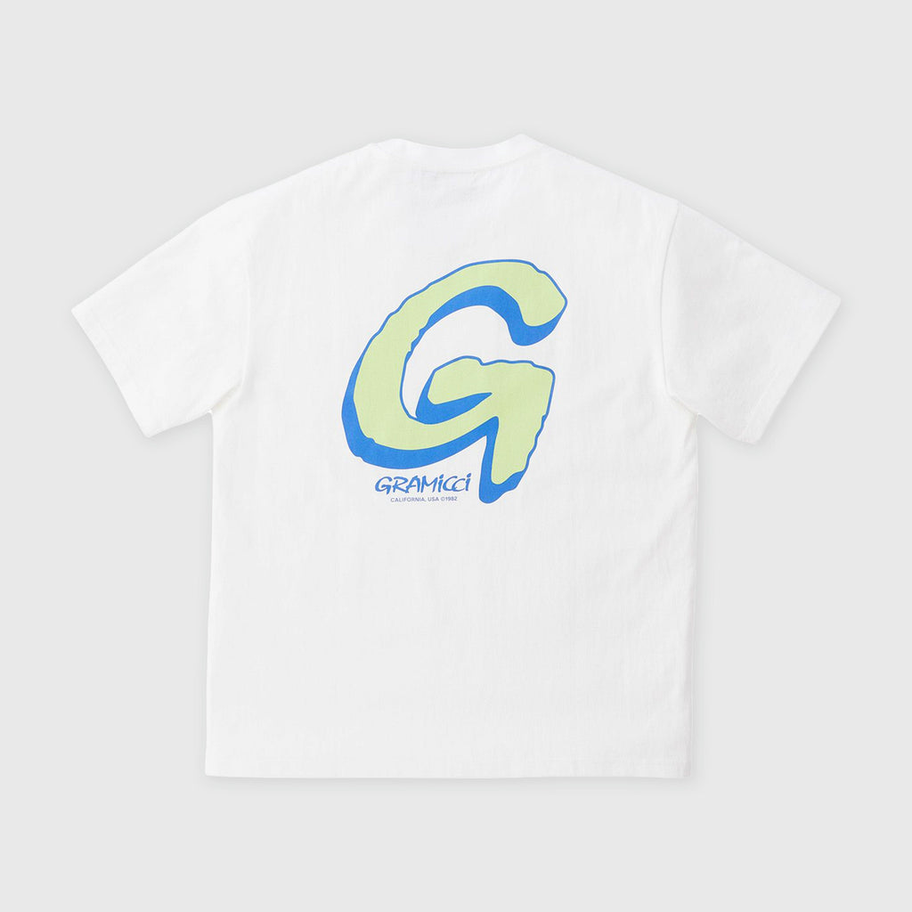Gramicci Big G-Logo Tee - White - Back