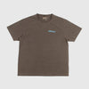 Gramicci Leaf Tee - Brown Pigment - Front
