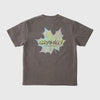 Gramicci Leaf Tee - Brown Pigment - Back