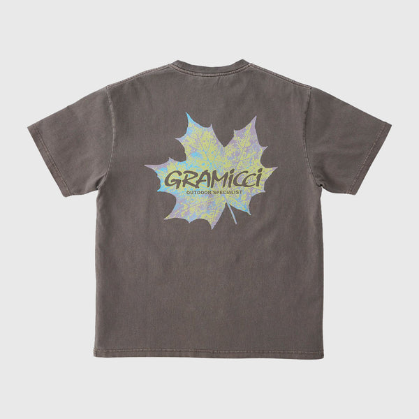 Gramicci Leaf Tee - Brown Pigment - Back