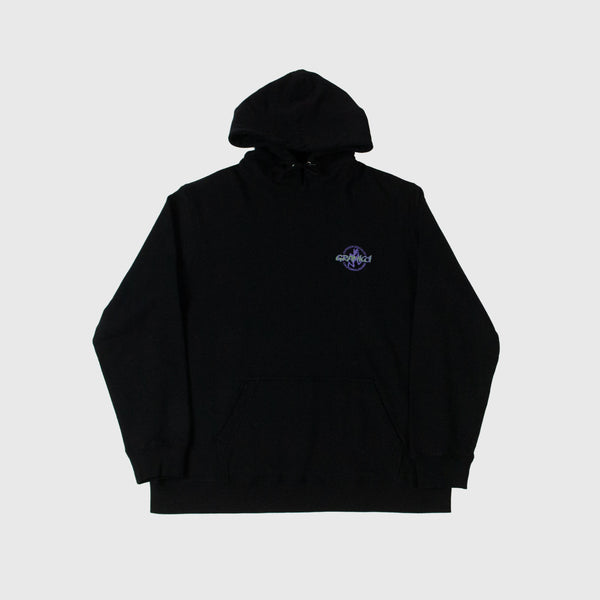 Gramicci Running Man Hooded Sweatshirt - Black - Front