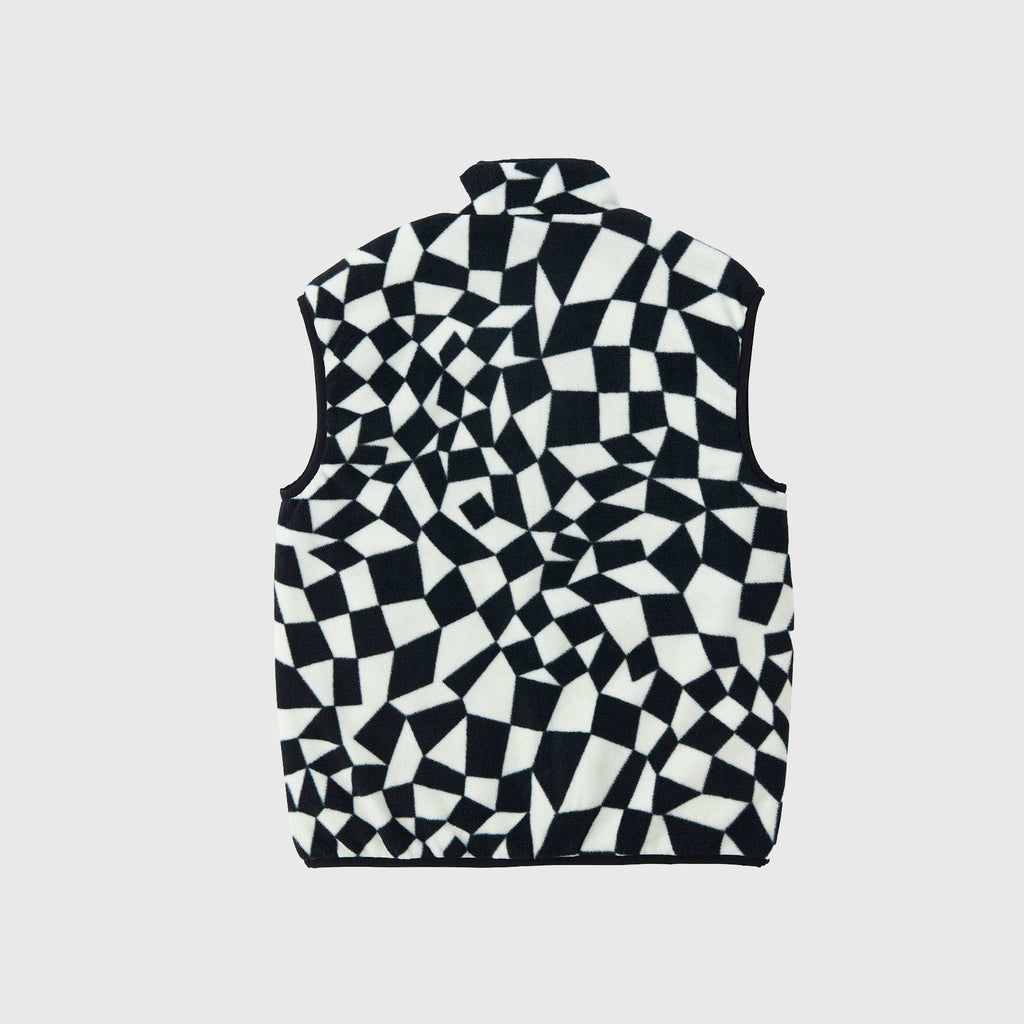 Gramicci Reversible Vest - Black Check - Back
