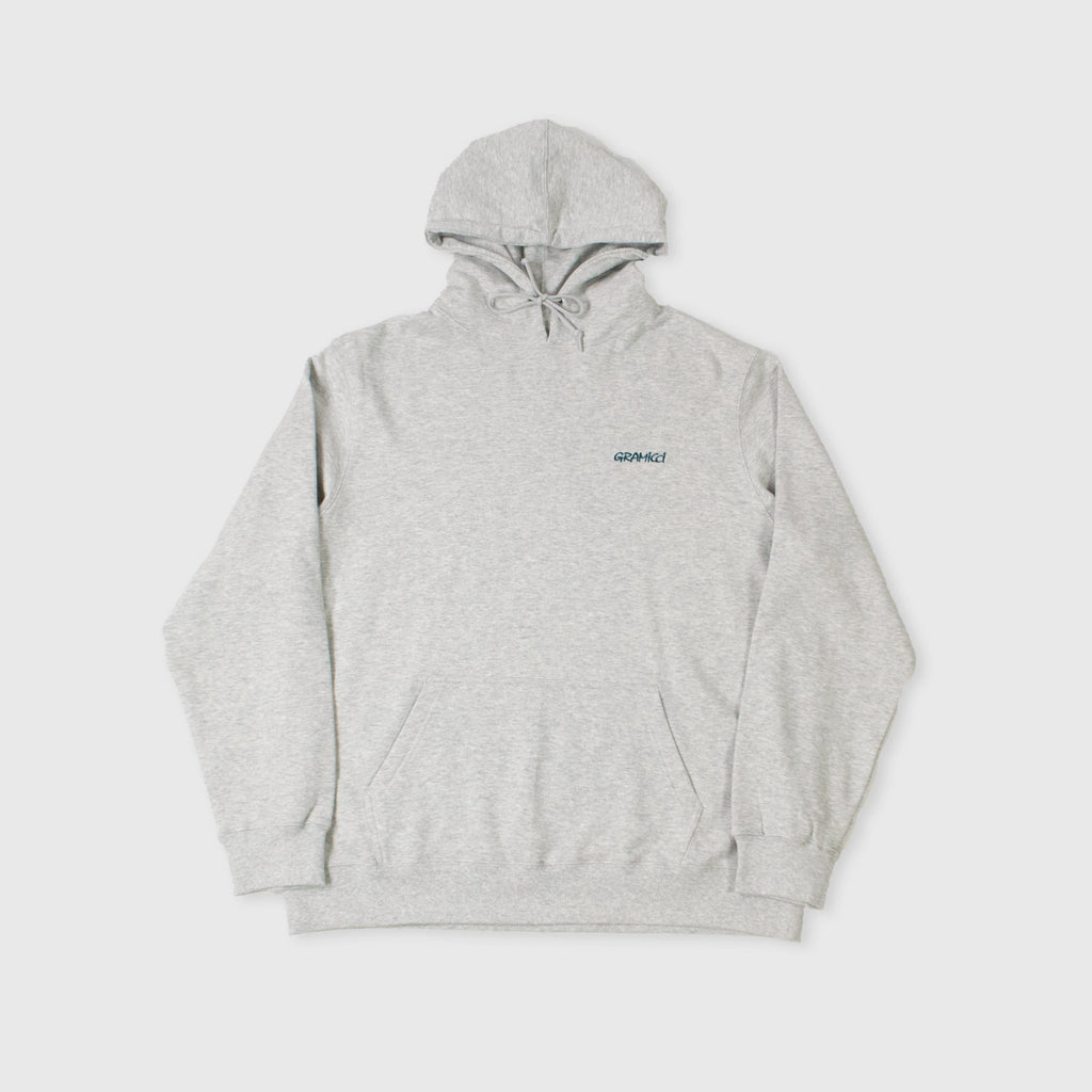 Gramicci G-Logo Hooded Sweatshirt - Ash Heather - Front