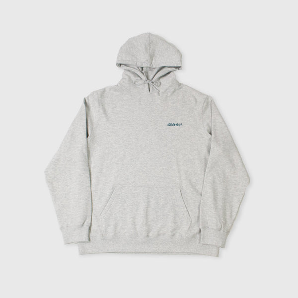 Gramicci G-Logo Hooded Sweatshirt - Ash Heather - Front