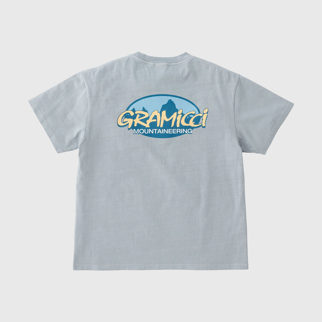 Gramicci Summit Tee - Smokey Slate Pigment - Back