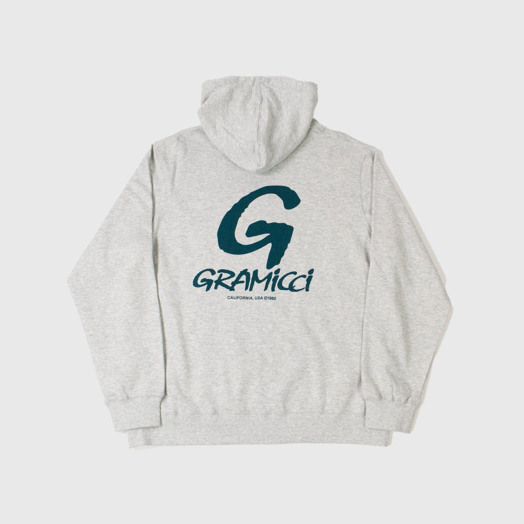 Gramicci G-Logo Hooded Sweatshirt - Ash Heather - Back