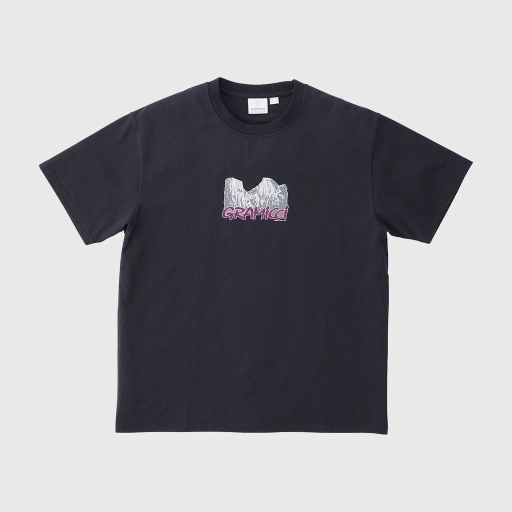 Gramicci Yosemite Tee - Black - Front