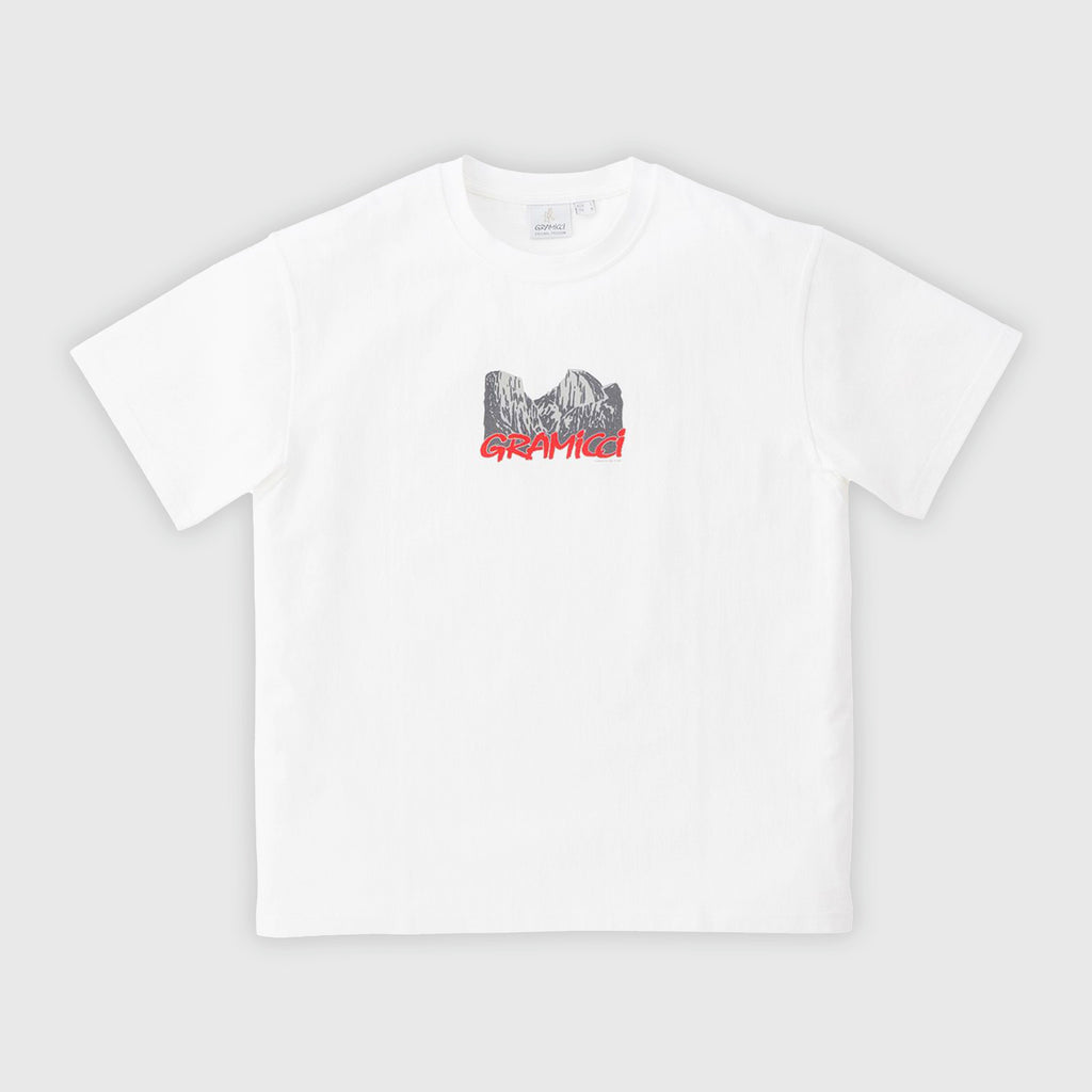 Gramicci Yosemite Tee - White - Front