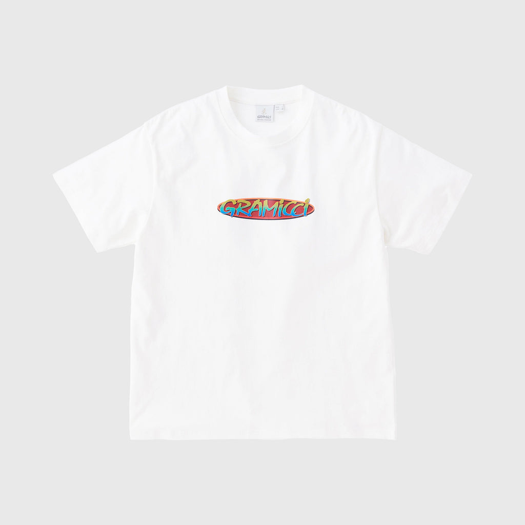 Gramicci Oval Tee - White - Front