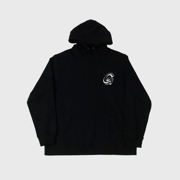 Gramicci Big G-Logo Hooded Sweatshirt - Black - Front
