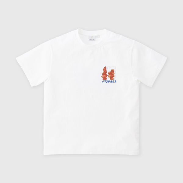 Gramicci Stoneheads Tee - White - Front
