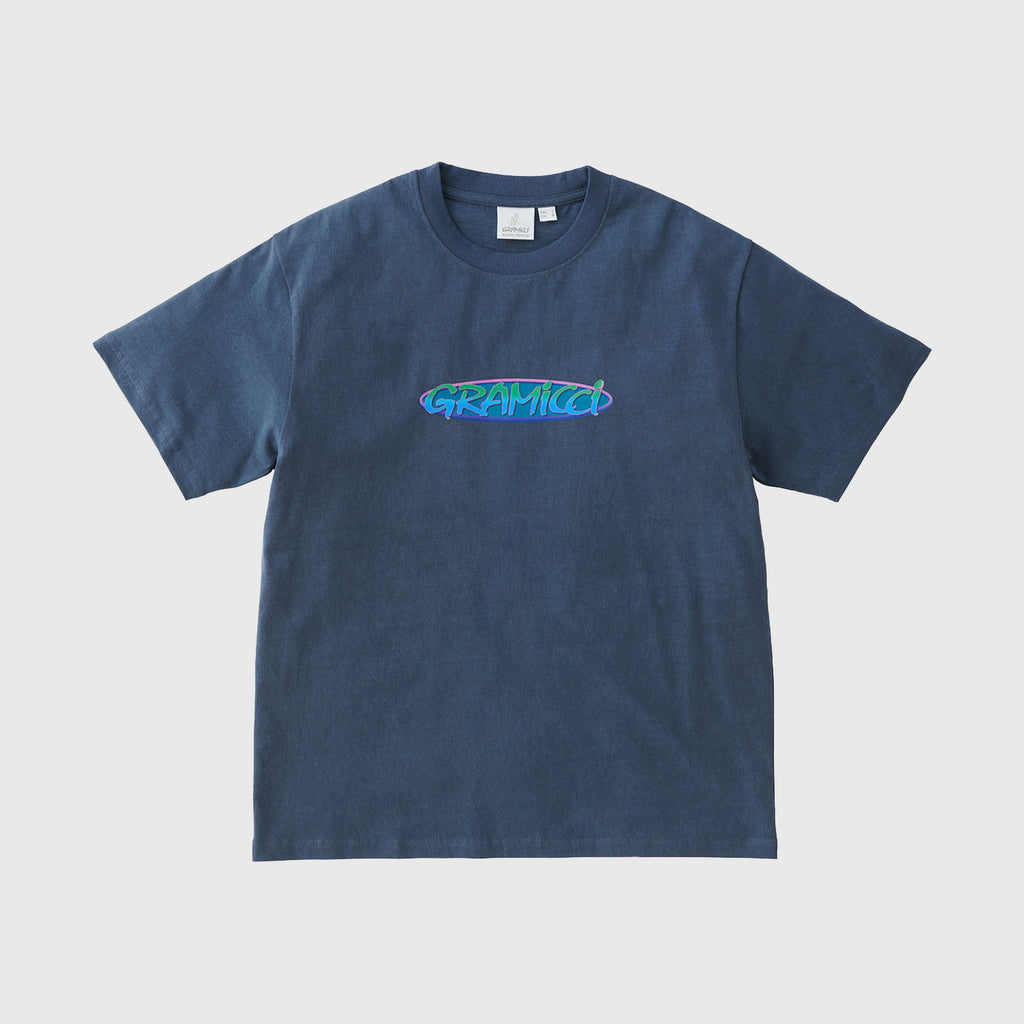 Gramicci Oval Tee - Navy Pigment - Front