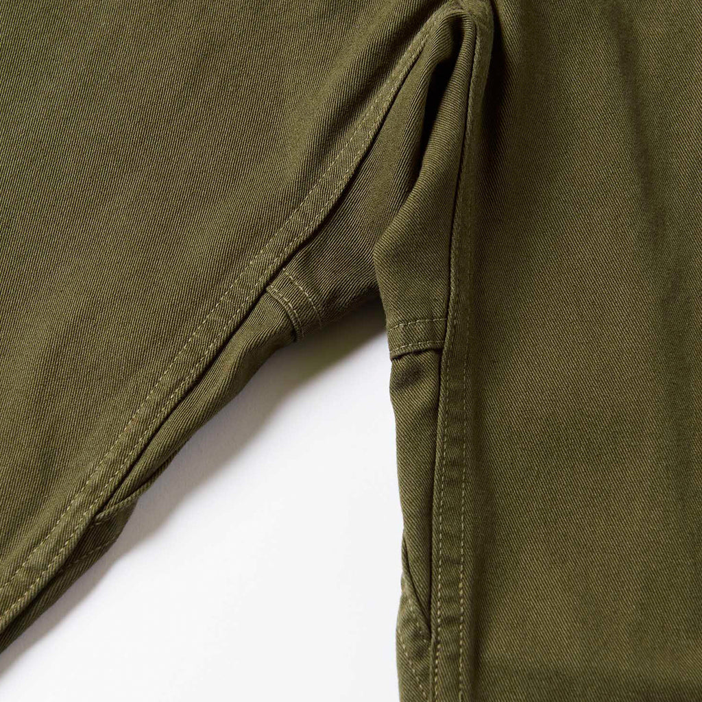 Gramicci Cargo Pant - Deep Green - Front Close Up