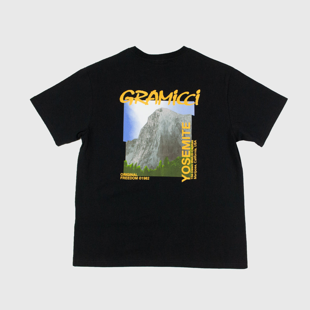 Gramicci Dawn Wall Tee - Black - Back