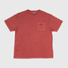 Gramicci One Point Tee - Dusty Red - Front