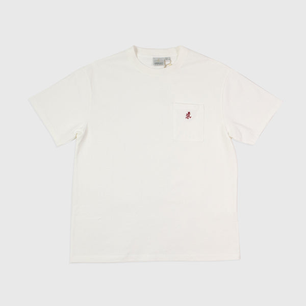 Gramicci One Point Tee - White - Front