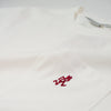 Gramicci One Point Tee - White - Close Up