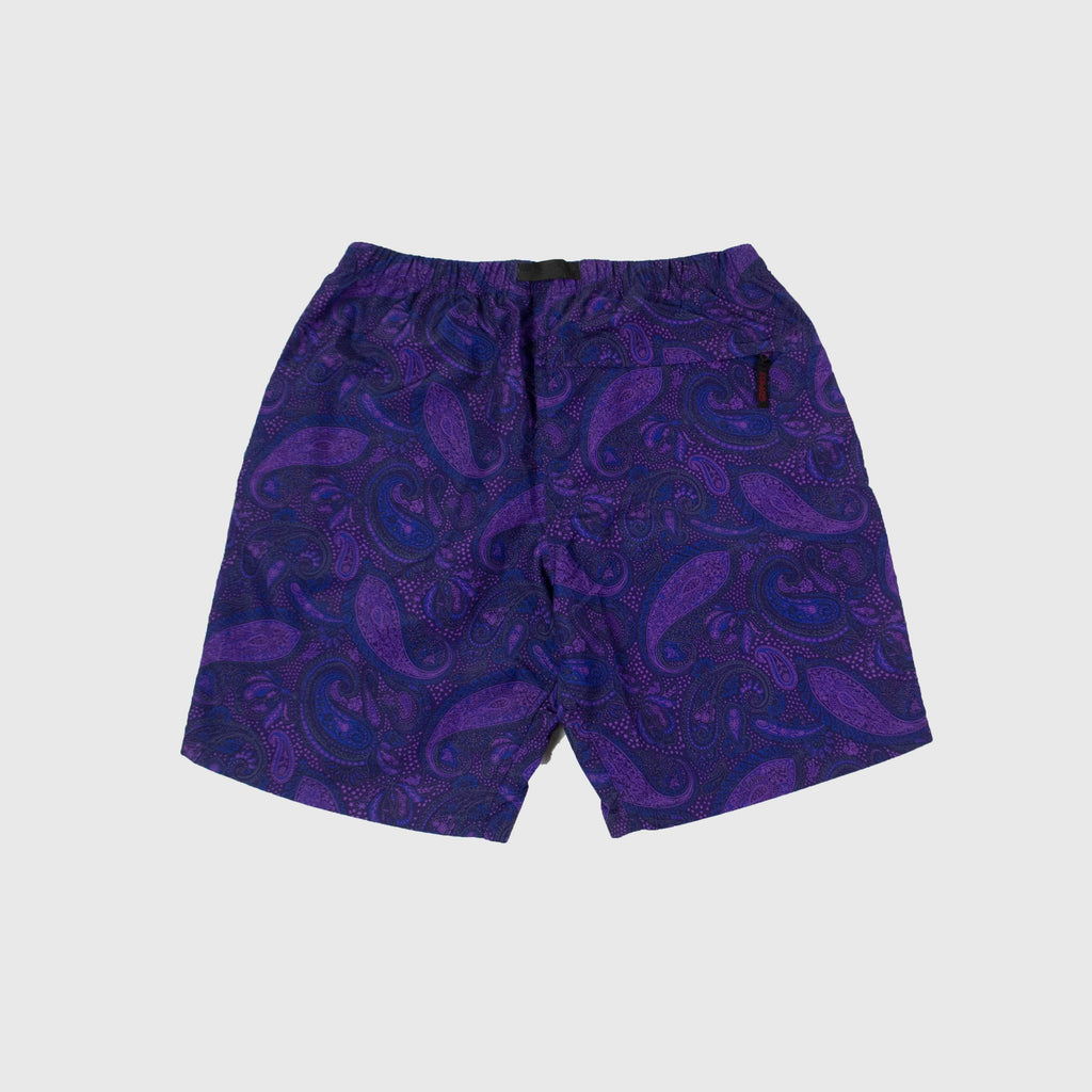 Gramicci Shell Packable Shorts - Purple Paisley - Back