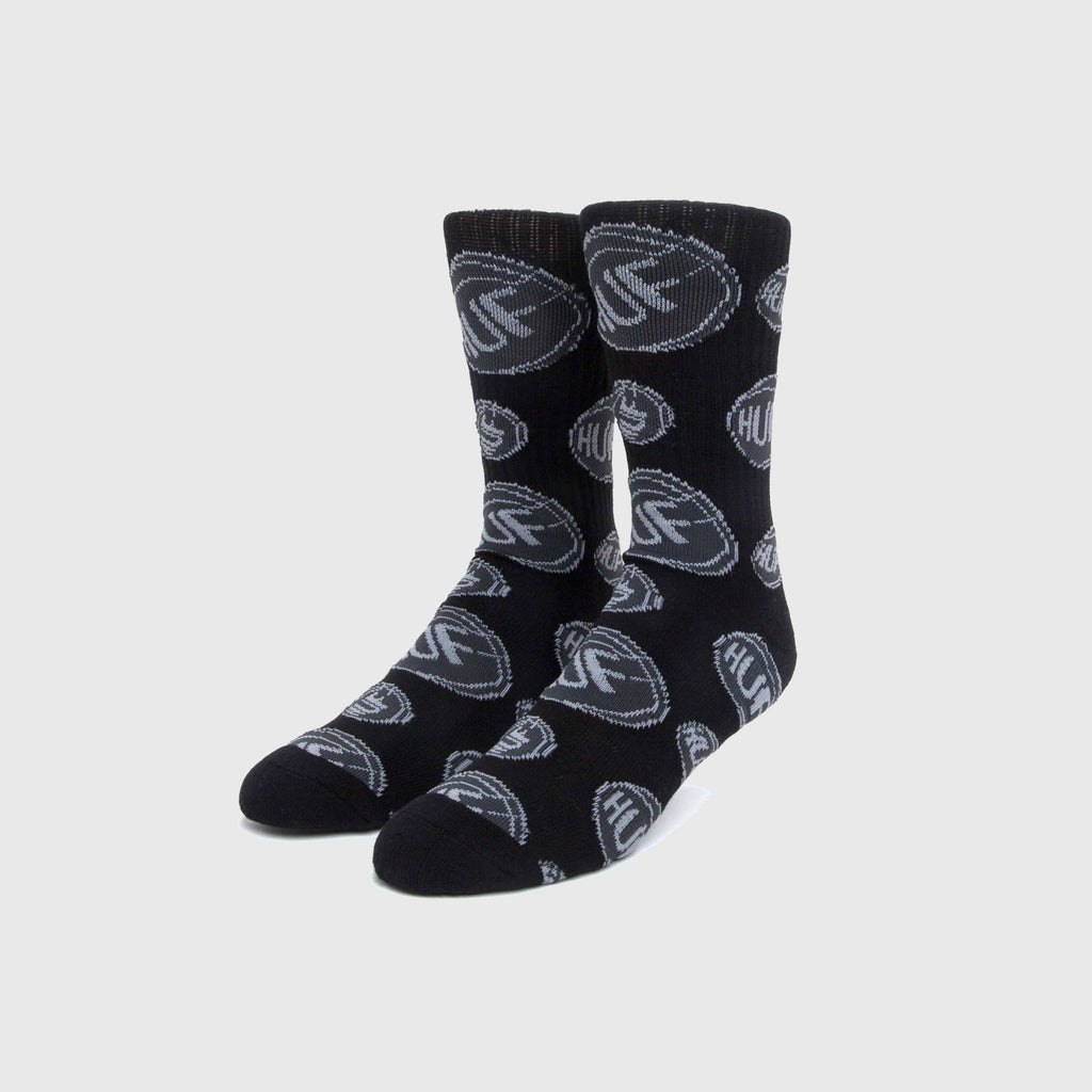 HUF Baller Sock - Black 