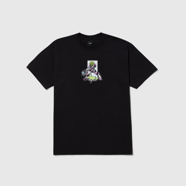 HUF X AL Mech Buddy Tee - Black - Front