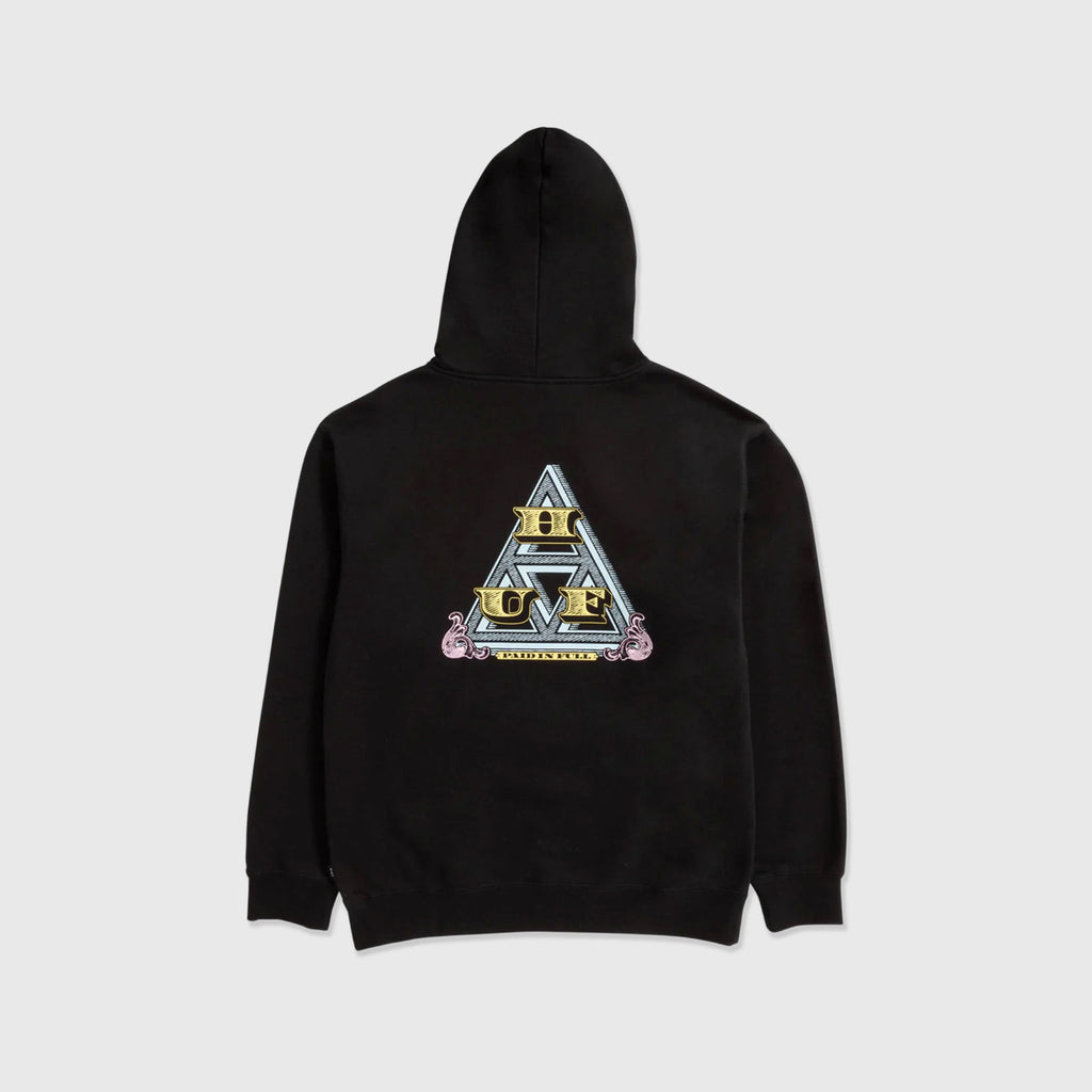 HUF Paid In Full Pullover Hoodie - Black - Back
