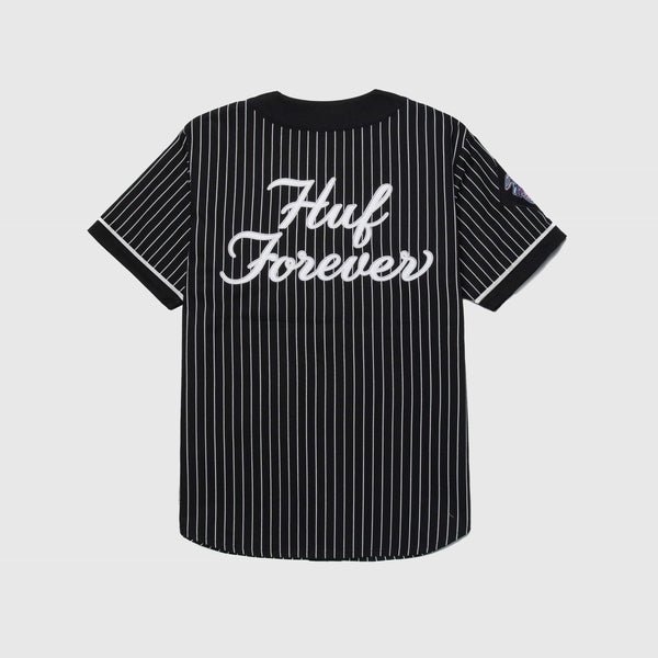 Huf Forever Baseball Jersey Black