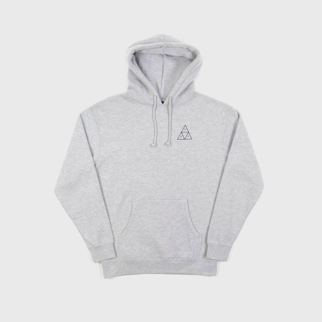 HUF Essentials TT Pullover - Ash Grey Front View
