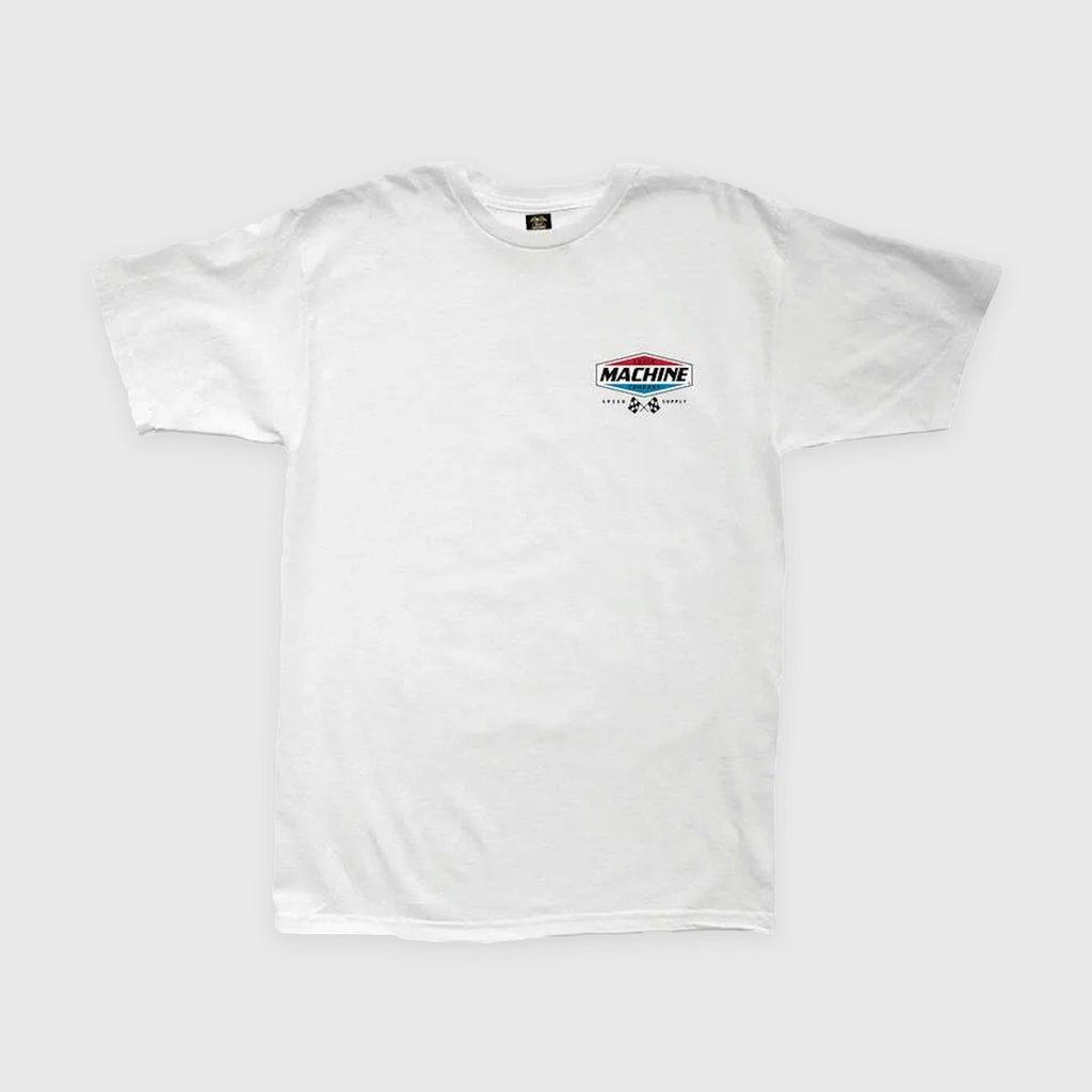 Loser Machine Overdrive Tee - White - Front