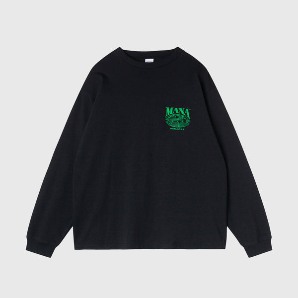 Manastash CiTEE Airlines Tee - Black - Front