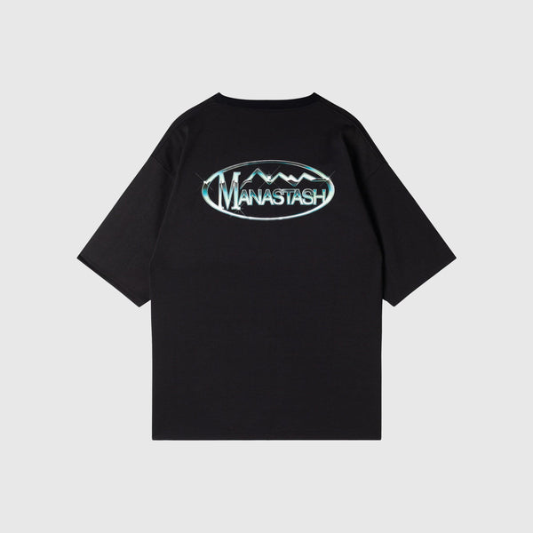 Manastash Pet Tee Metallic - Black - Back