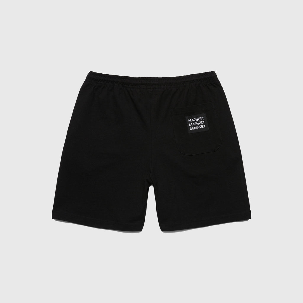 Market Breathwork Shorts - Black - Back