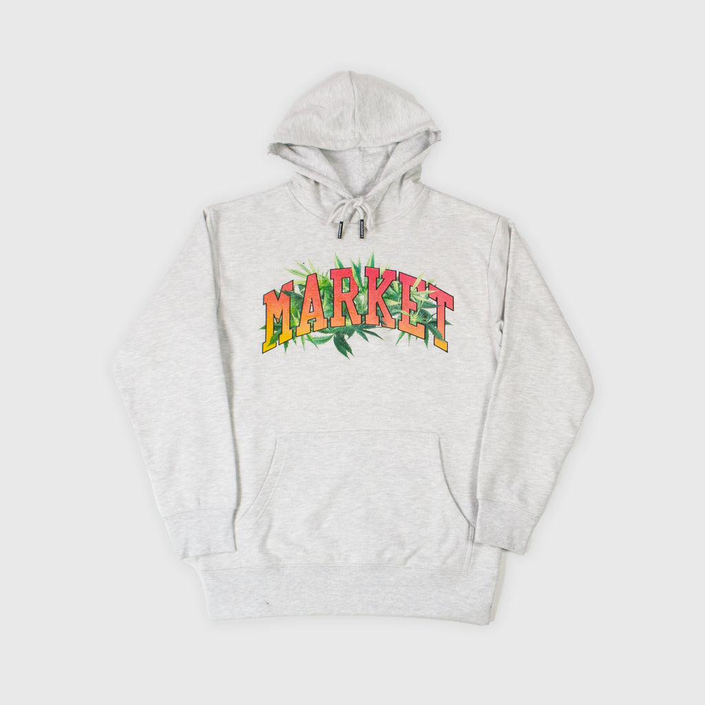 Market Arc Herbal Remedy Hoodie - Ash - Front