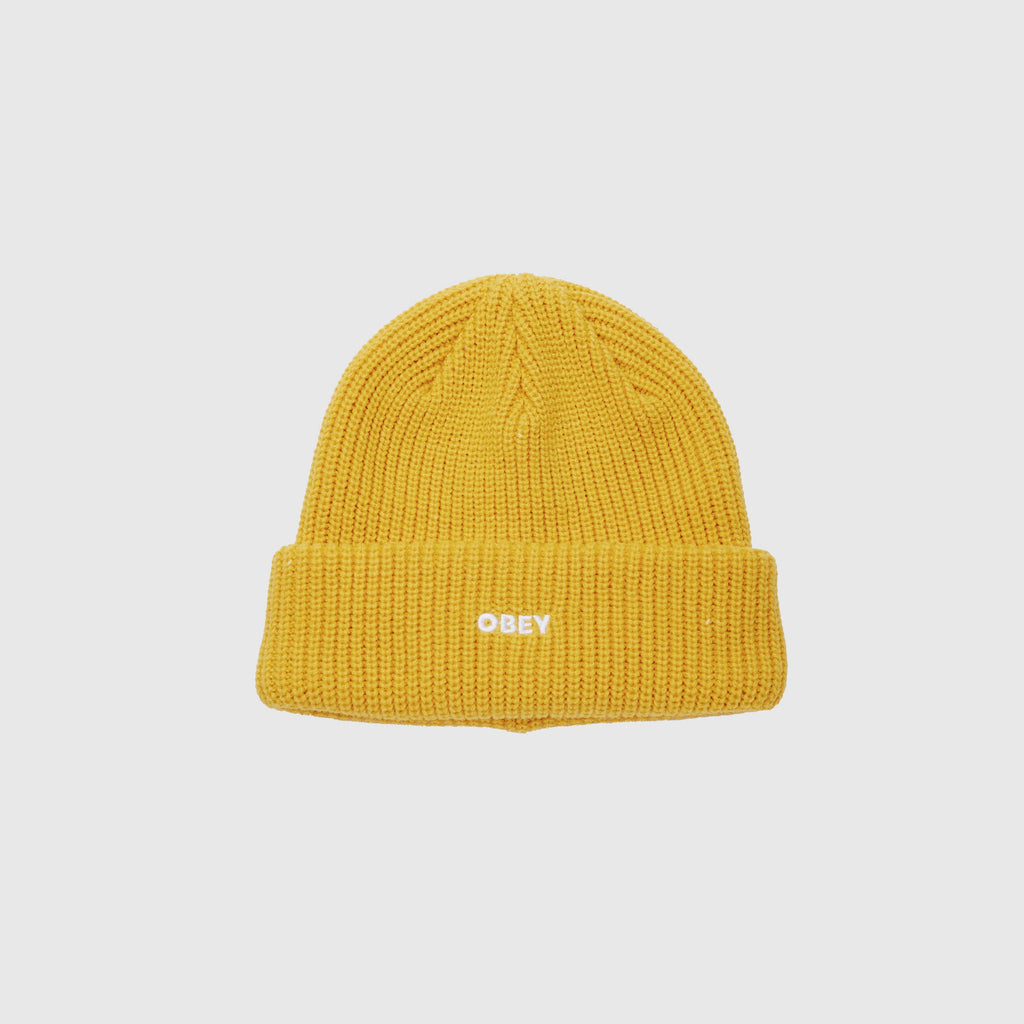 Obey Future Beanie - Banana Front