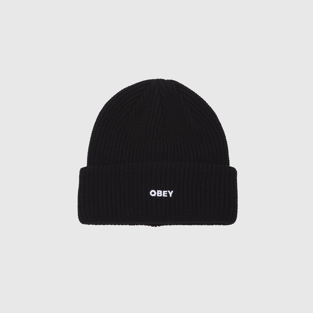 Obey Future Beanie - Black Front 