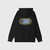 Obey Tribal Zip Hood - Black - Back