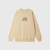 Obey Rabid Crew - Oat Milk - Front