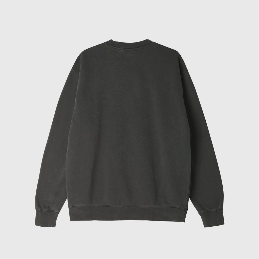 Obey Angel Vision Sweatshirt - Pigment Faded Black - Back