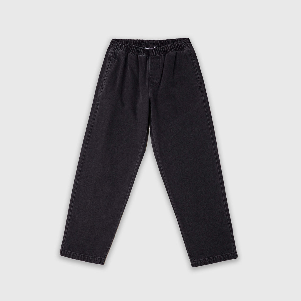 Obey Easy Denim Pant - Black - Front 
