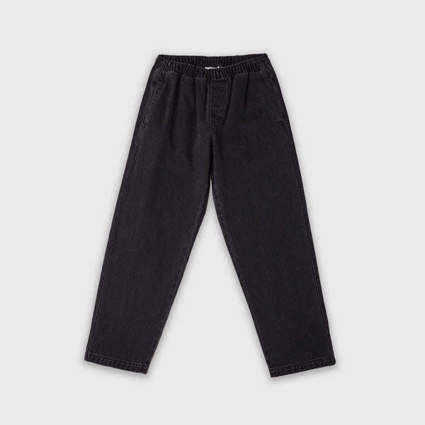Obey Easy Denim Pant - Black - Front 